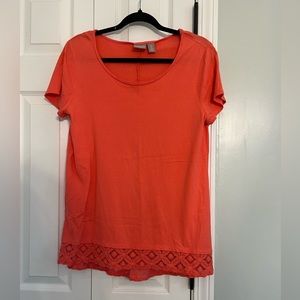 Chico’s short sleeve shirt size 0